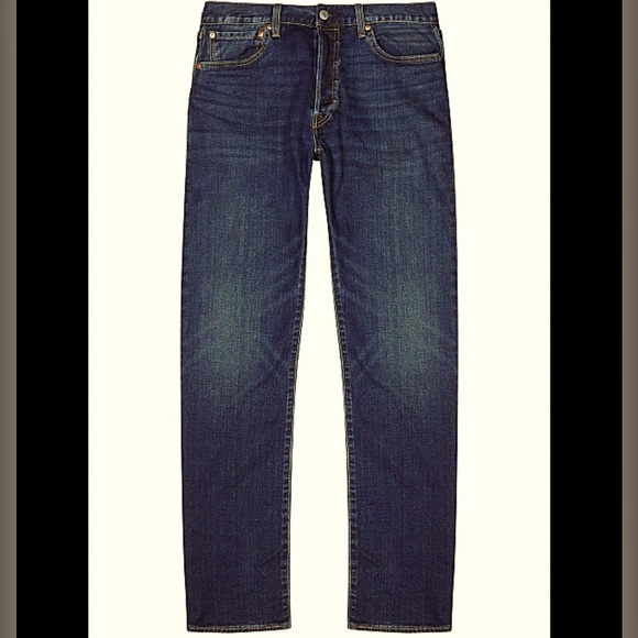 501 Premium Levi’s| Fit Men blue jeans, size W40 L32 - Picture 1 of 4